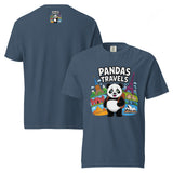 Unisex garment-dyed heavyweight t-shirt | PANDA-TRAVELS 7