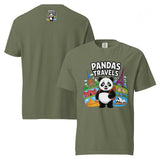 Unisex garment-dyed heavyweight t-shirt | PANDA-TRAVELS 10