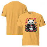 Unisex garment-dyed heavyweight t-shirt | PANDO LOVE 7