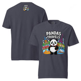 Unisex garment-dyed heavyweight t-shirt | PANDA-TRAVELS 5