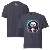 Unisex garment-dyed heavyweight t-shirt  | PANDA PLANET 5