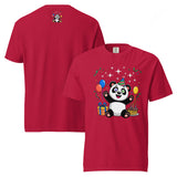 Unisex garment-dyed heavyweight t-shirt  | Panda Geburtstag 3