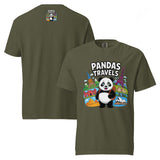 Unisex garment-dyed heavyweight t-shirt | PANDA-TRAVELS 6