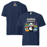 Unisex garment-dyed heavyweight t-shirt | PANDA-TRAVELS 2