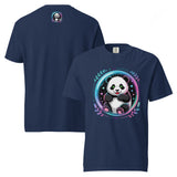 Unisex garment-dyed heavyweight t-shirt  | PANDA PLANET 2