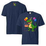 Unisex garment-dyed heavyweight t-shirt  | DINO GEBURTSTAG!! 2