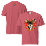 Unisex garment-dyed heavyweight t-shirt | DOG LOVE 6