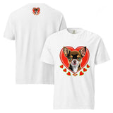 Unisex garment-dyed heavyweight t-shirt | DOG LOVE 8