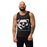 Unisex garment-dyed tank top | PAPA BEAR 23
