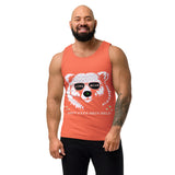 Unisex garment-dyed tank top | PAPA BEAR 33