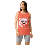 Unisex garment-dyed tank top | PAPA BEAR 44