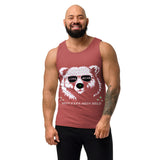 Unisex garment-dyed tank top | PAPA BEAR 28