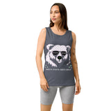 Unisex garment-dyed tank top | PAPA BEAR 38