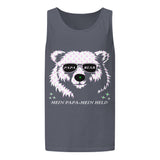 Unisex garment-dyed tank top | PAPA BEAR 5