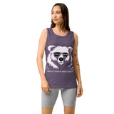 Unisex garment-dyed tank top | PAPA BEAR 37
