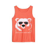 Unisex garment-dyed tank top | PAPA BEAR 21