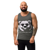 Unisex garment-dyed tank top | PAPA BEAR 25