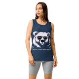 Unisex garment-dyed tank top | PAPA BEAR 35