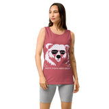 Unisex garment-dyed tank top | PAPA BEAR 41