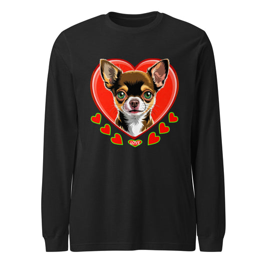 Unisex Long Sleeve Tee | DOG LOVE