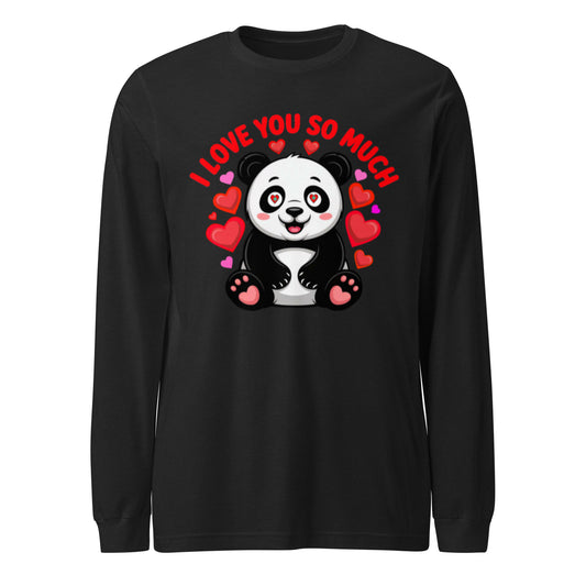 Unisex Long Sleeve Tee | Panda Liebe