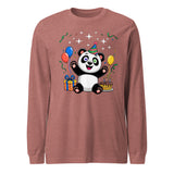 Unisex Long Sleeve Tee  | Panda Geburtstag 19