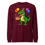 Unisex Long Sleeve Tee  | DINO GEBURTSTAG!! 3