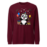 Unisex Long Sleeve Tee  | Panda Geburtstag 7