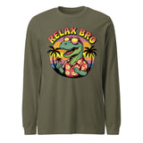 Unisex Long Sleeve Tee | BRO RELAX 11