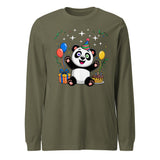 Unisex Long Sleeve Tee  | Panda Geburtstag 17