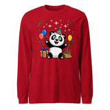 Unisex Long Sleeve Tee  | Panda Geburtstag 9