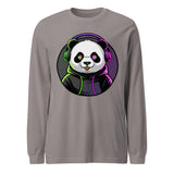 Unisex Long Sleeve Tee | PANDA MIT KOPFHÖRER 13