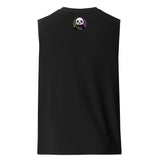 Unisex Muscle Shirt | PANDA MIT KOPFHÖRER 2