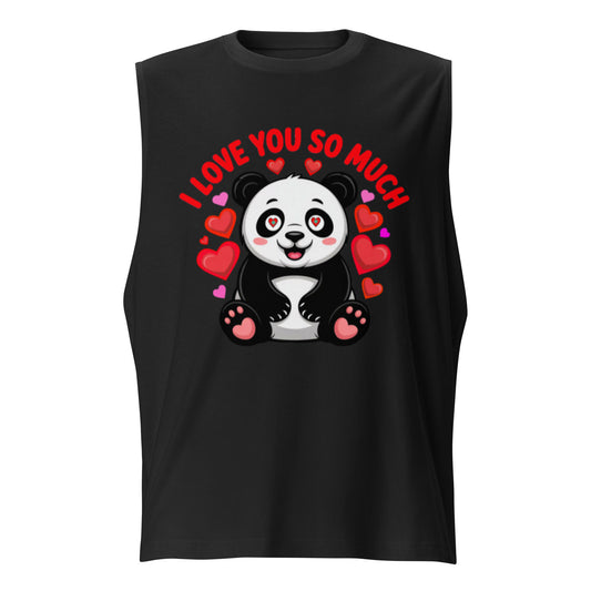 Unisex Muscle Shirt | Panda Liebe