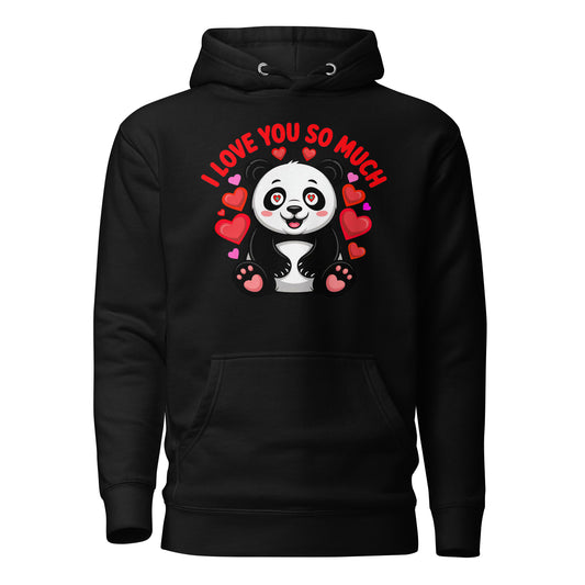 Unisex Hoodie | Panda Liebe