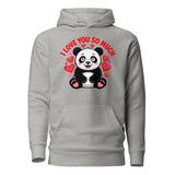 Unisex Hoodie | Panda Liebe 6