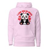 Unisex Hoodie | Panda Liebe 8