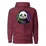 Unisex Hoodie | PANDA MIT KOPFHÖRER 3