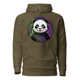 Unisex Hoodie | PANDA MIT KOPFHÖRER 5