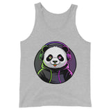 Unisex Tank Top | PANDA MIT KOPFHÖRER 9