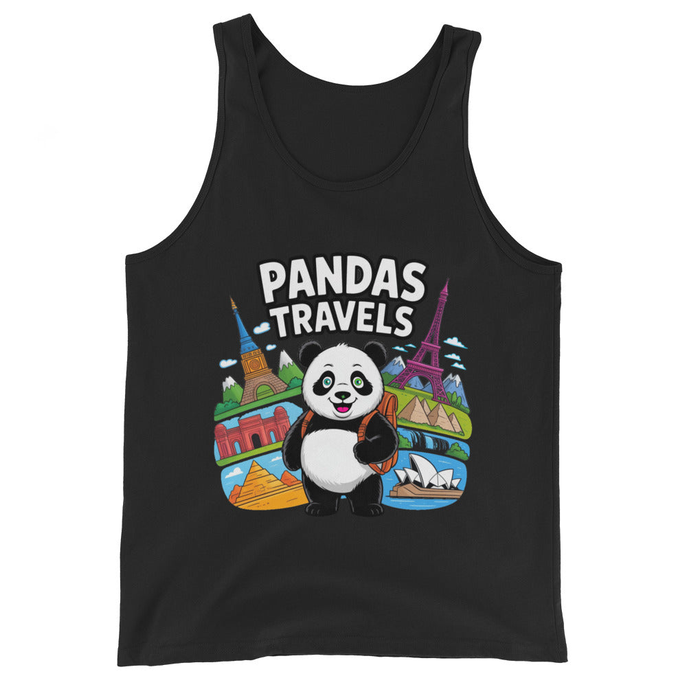Unisex Staple Tank Top | PANDA-TRAVELS
