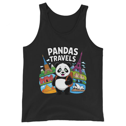 Unisex Staple Tank Top | PANDA-TRAVELS