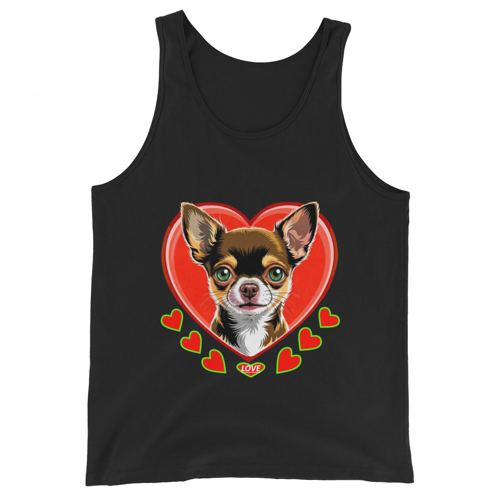 Unisex Tank Top | DOG LOVE