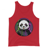 Unisex Tank Top | PANDA MIT KOPFHÖRER 5