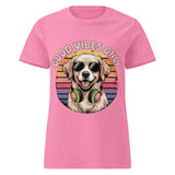 Women’s basic softstyle t-shirt  | Hund Good Vibes 11
