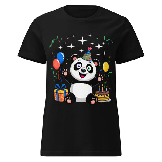 Women’s basic softstyle t-shirt  | Panda Geburtstag