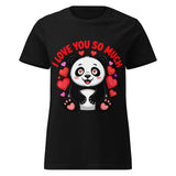 Women’s basic softstyle t-shirt | Panda Liebe 1