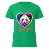 Women’s basic softstyle t-shirt | PANDA SONYA 9