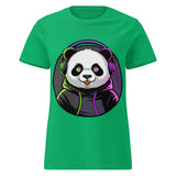 Women’s basic softstyle t-shirt | PANDA MIT KOPFHÖRER 9