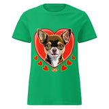 Women’s basic softstyle t-shirt | DOG LOVE 9